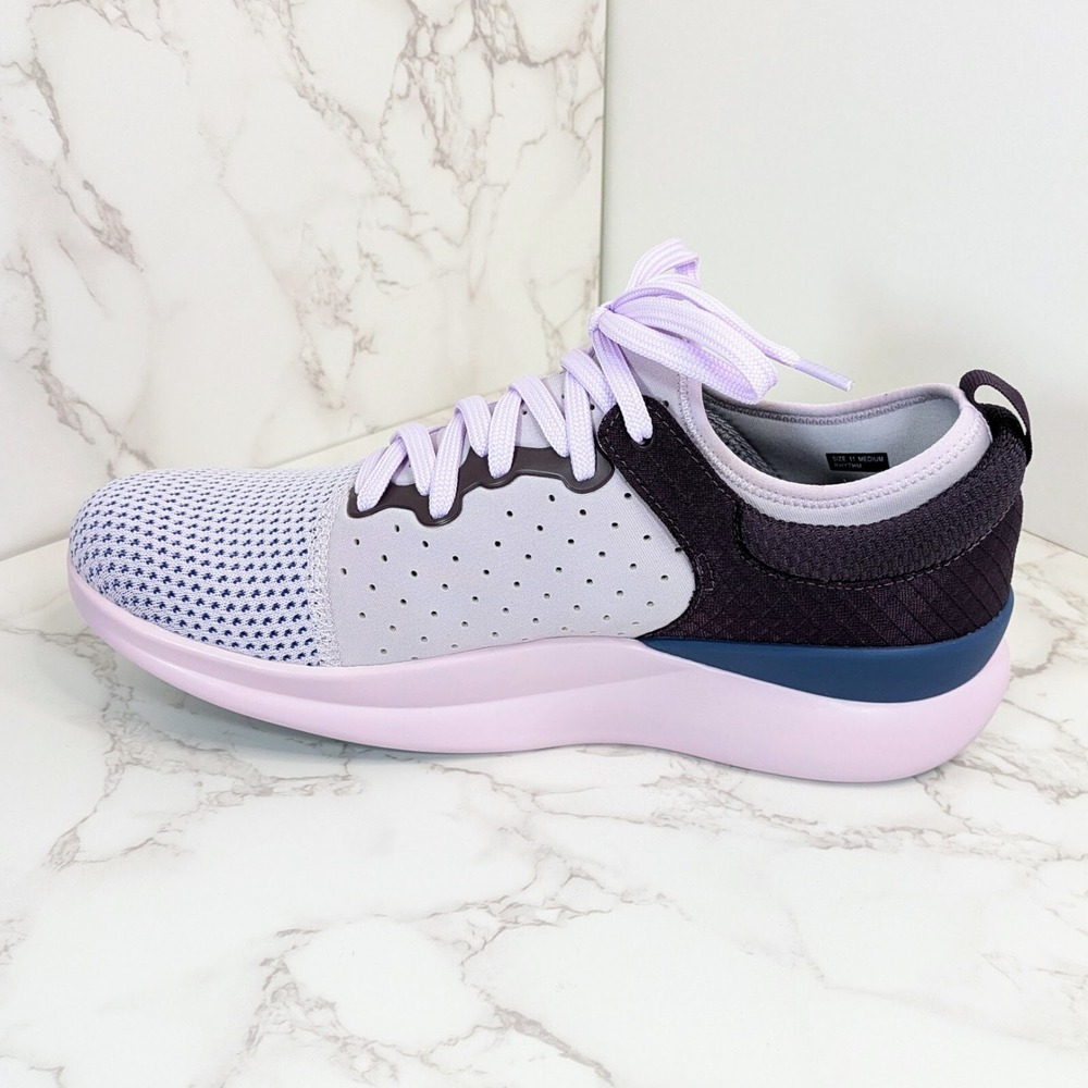 moshn Rhythm Orthotic Walking Athletic Shoe Lavender Fog Size 11 NEW IN BOX $170